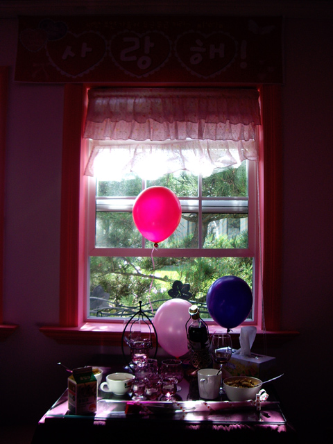 시리얼이 담긴 정물